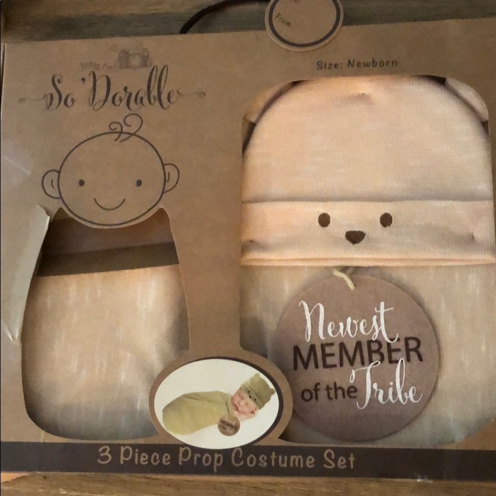 So ‘Dorable newborn 3 piece swaddle set